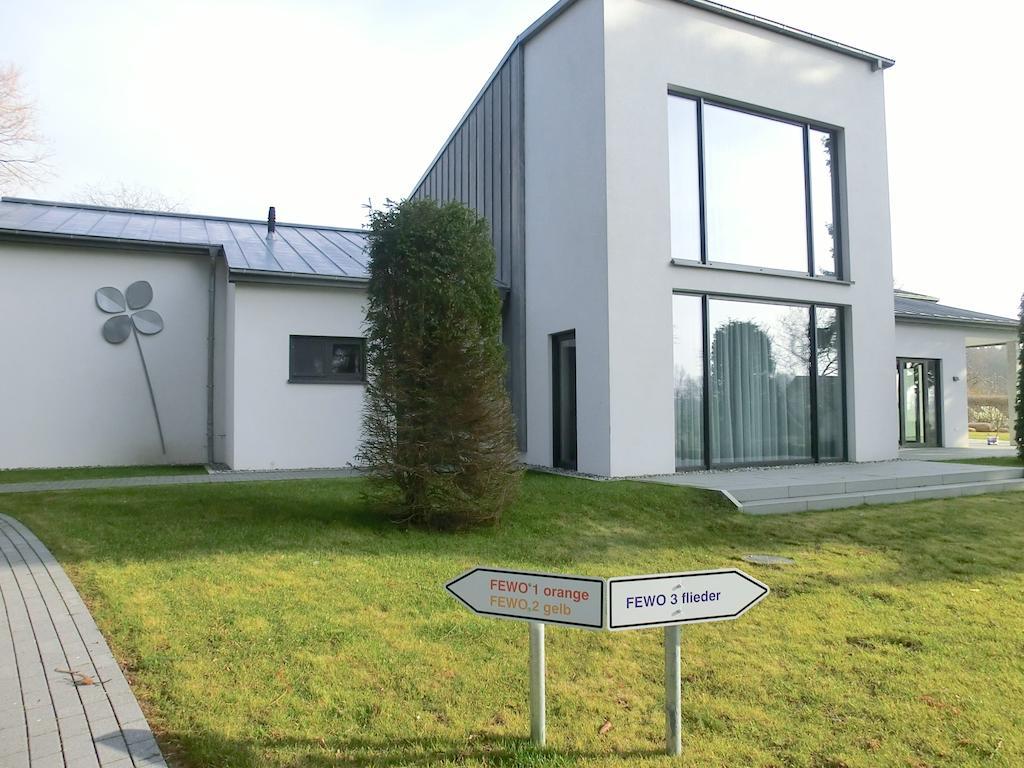 Kleeblatthaus Putbus Ruegen Apartment Luaran gambar